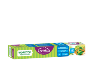 C Gosia Torebki na mrożonki 5l 20szt.