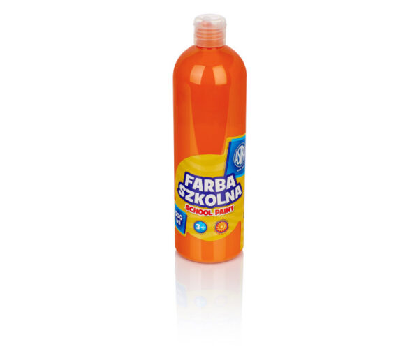 Farba Astra plakatowa 500ml Pomarańczowa