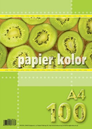 Papier ksero Kreska A4/80g a’100 Żółty